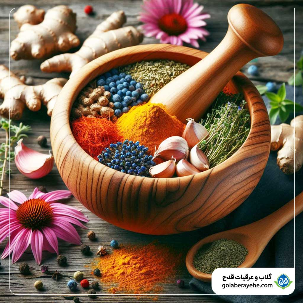 عرق گیاهی برای ضعف بدن